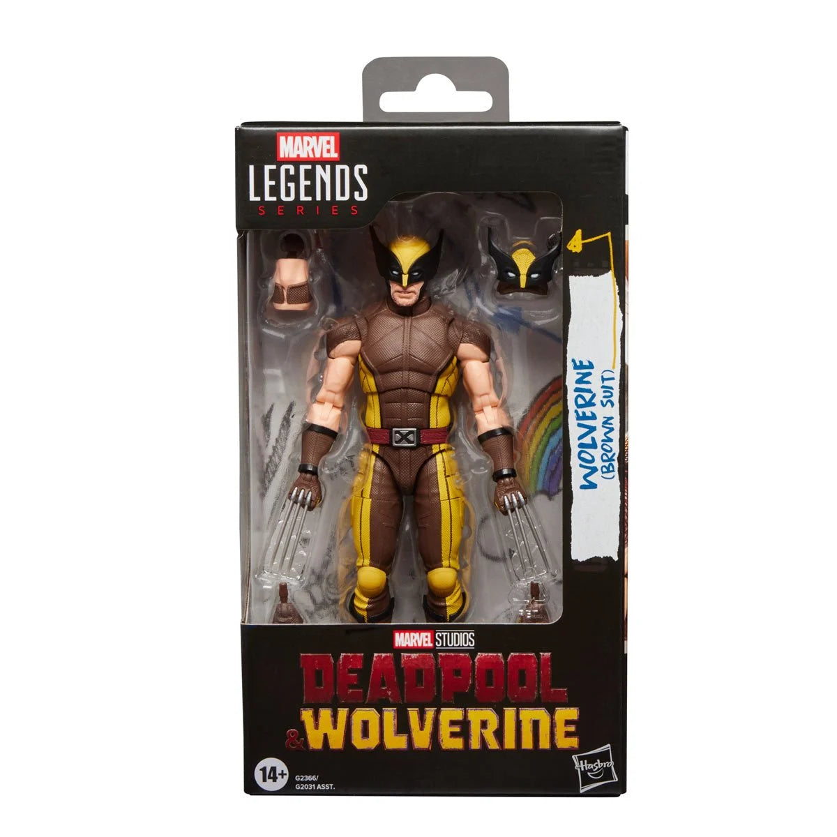 Deadpool & Wolverine Marvel Legends Wolverine (Brown Suit) Action Figure