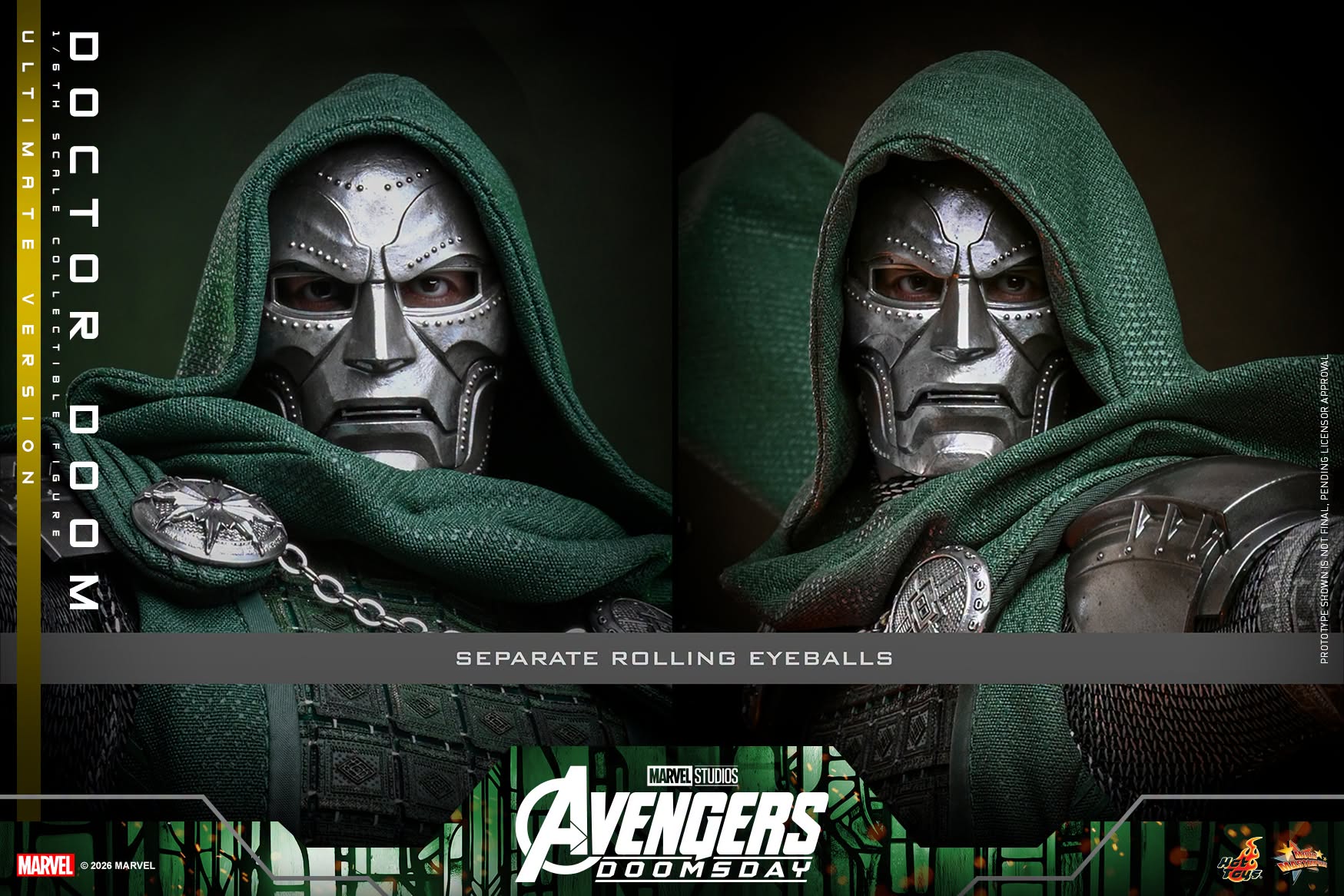 Doctor Doom (Ultimate Version) Sixth Scale Figure By Hot Toys