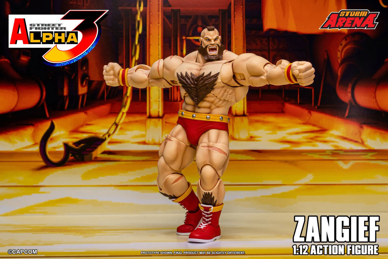 Street Fighter Zero 3 Zangief 1/12 Scale Figure