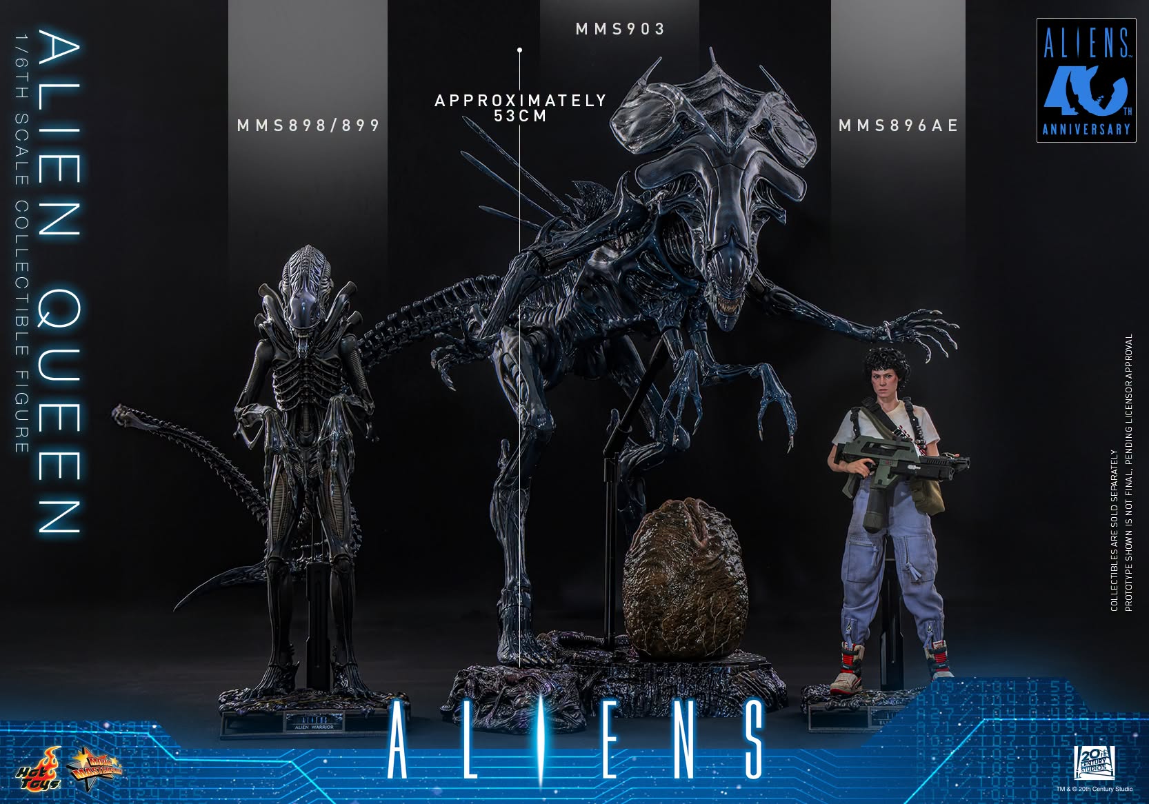 Alien Queen Sixth Scale Figure By Hot Toys