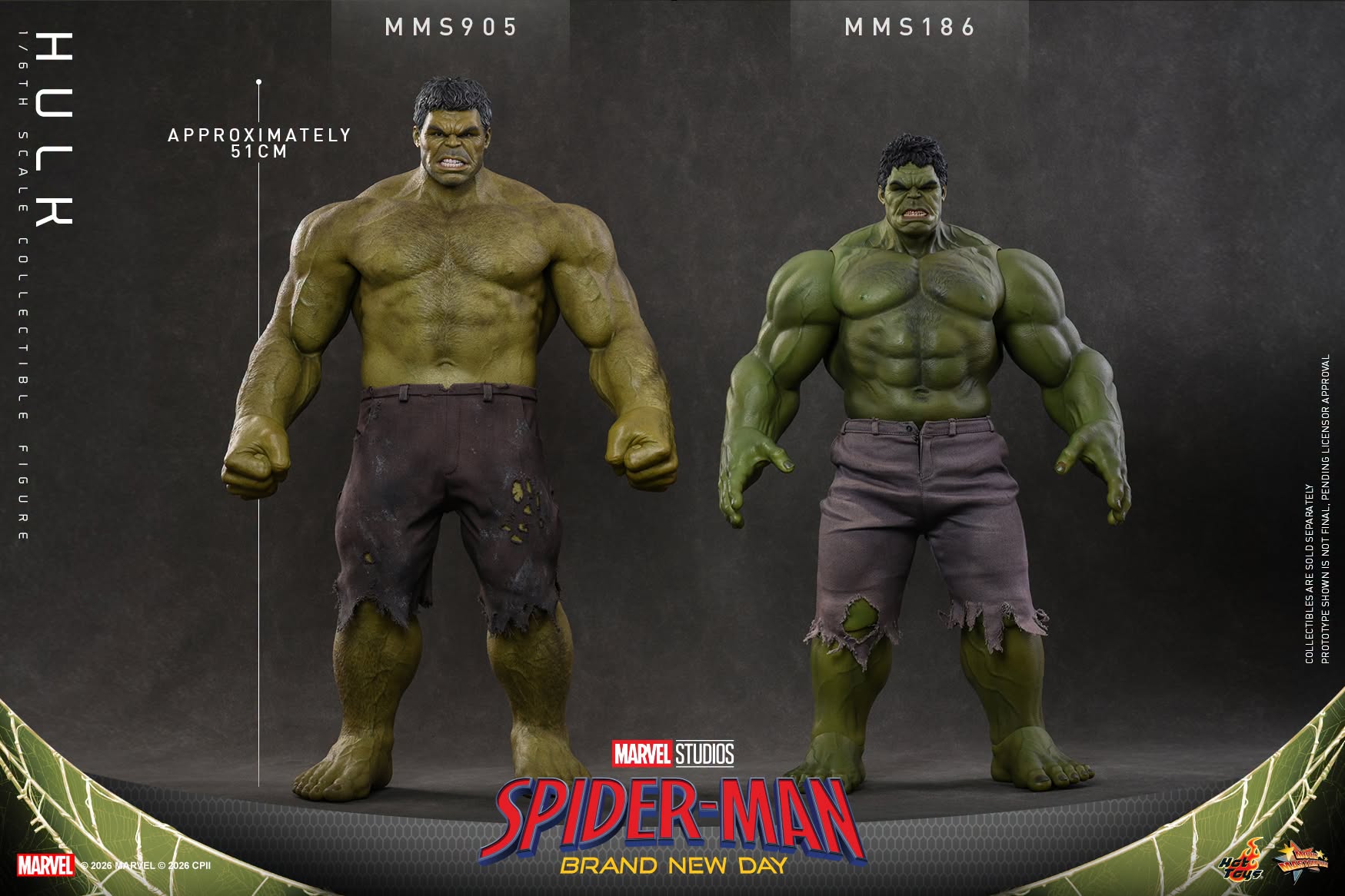 Hulk Sixth Scale Figure By Hot Toys