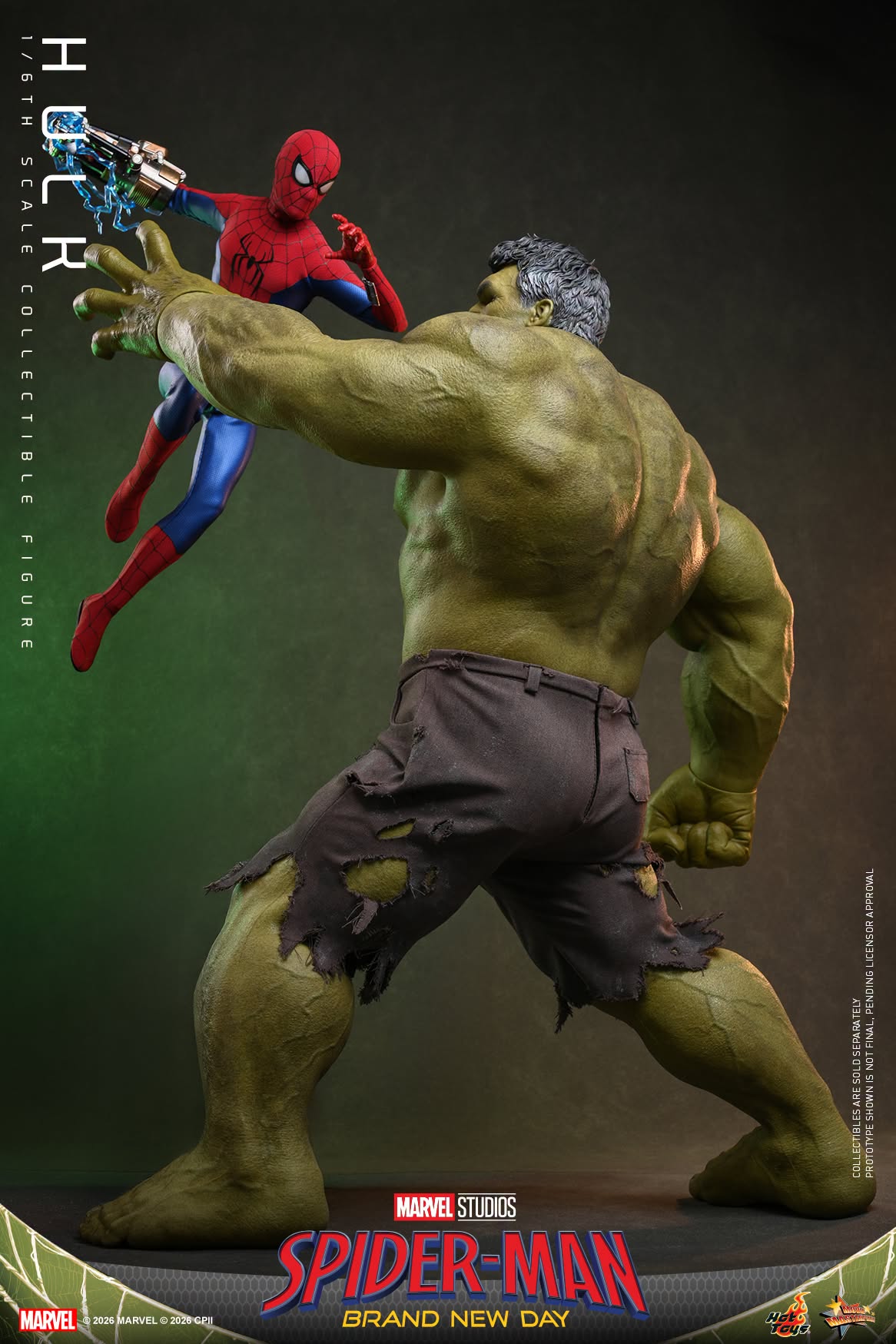 Hulk Sixth Scale Figure By Hot Toys