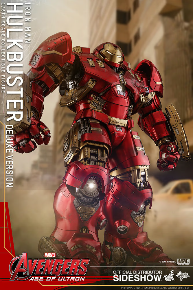 Hulkbuster Deluxe Figure by Hot Toys