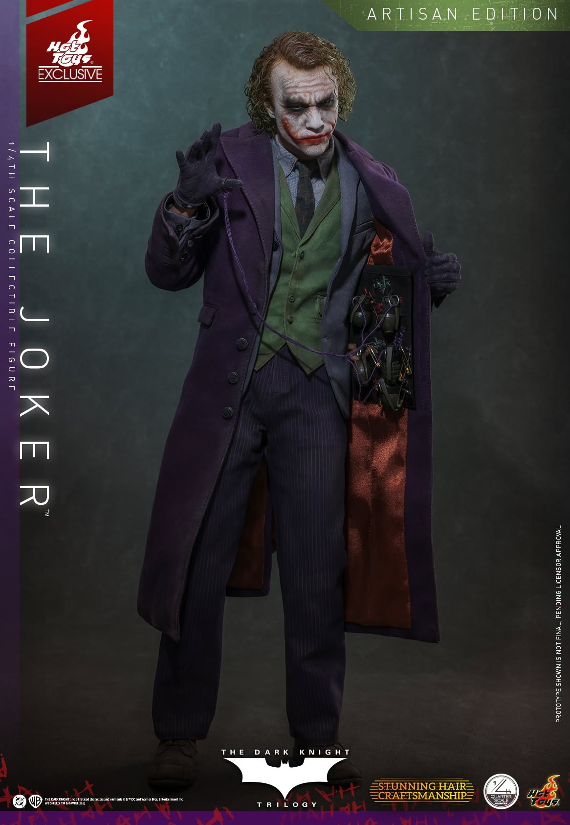 The Joker™ (2.0) (Artisan Edition) By Hot Toys