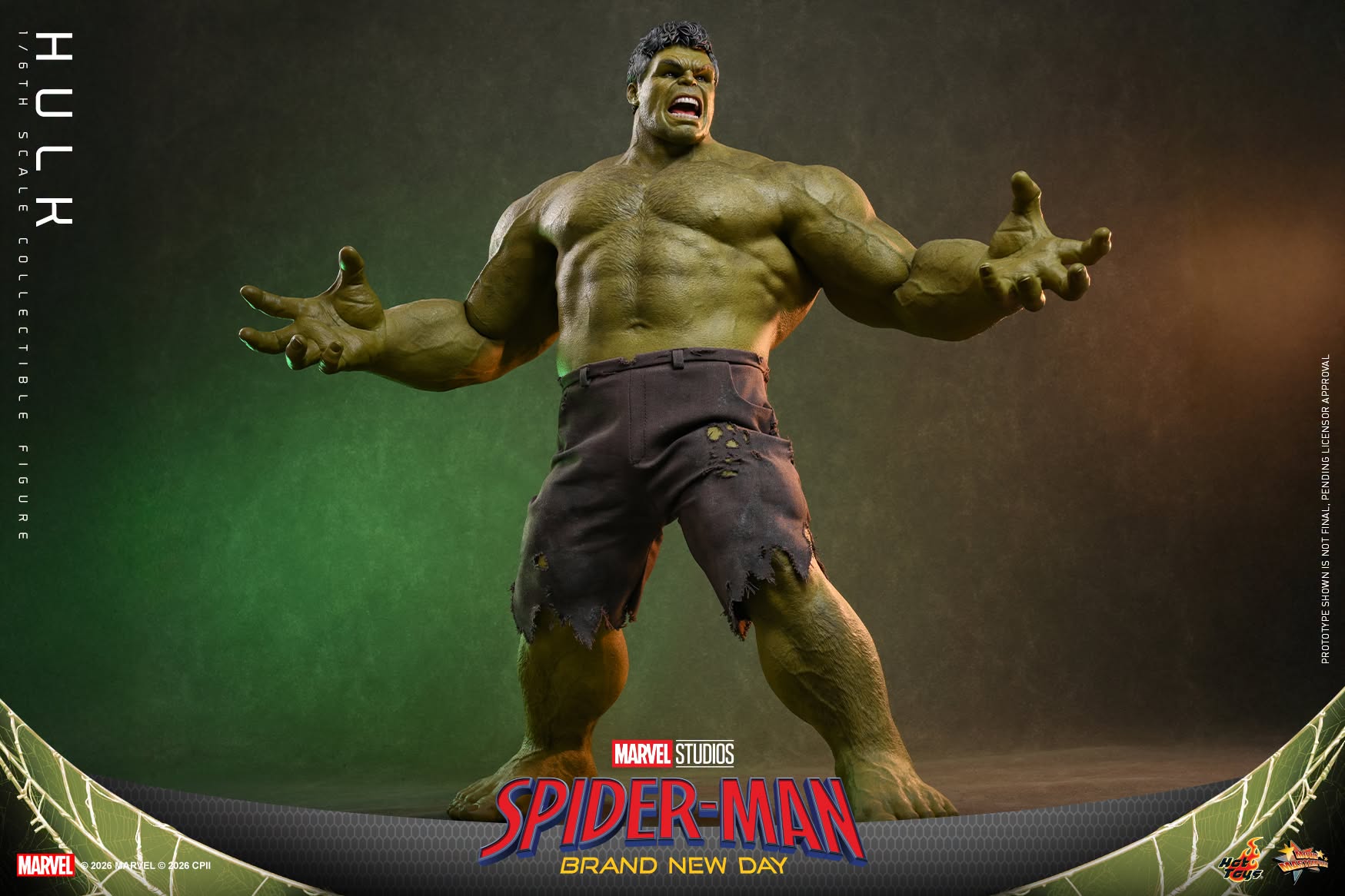 Hulk Sixth Scale Figure By Hot Toys