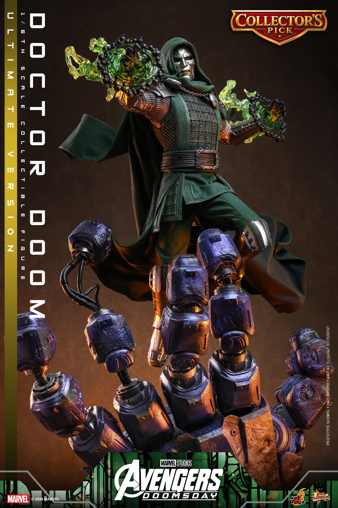 Doctor Doom (Ultimate Version) Sixth Scale Figure By Hot Toys