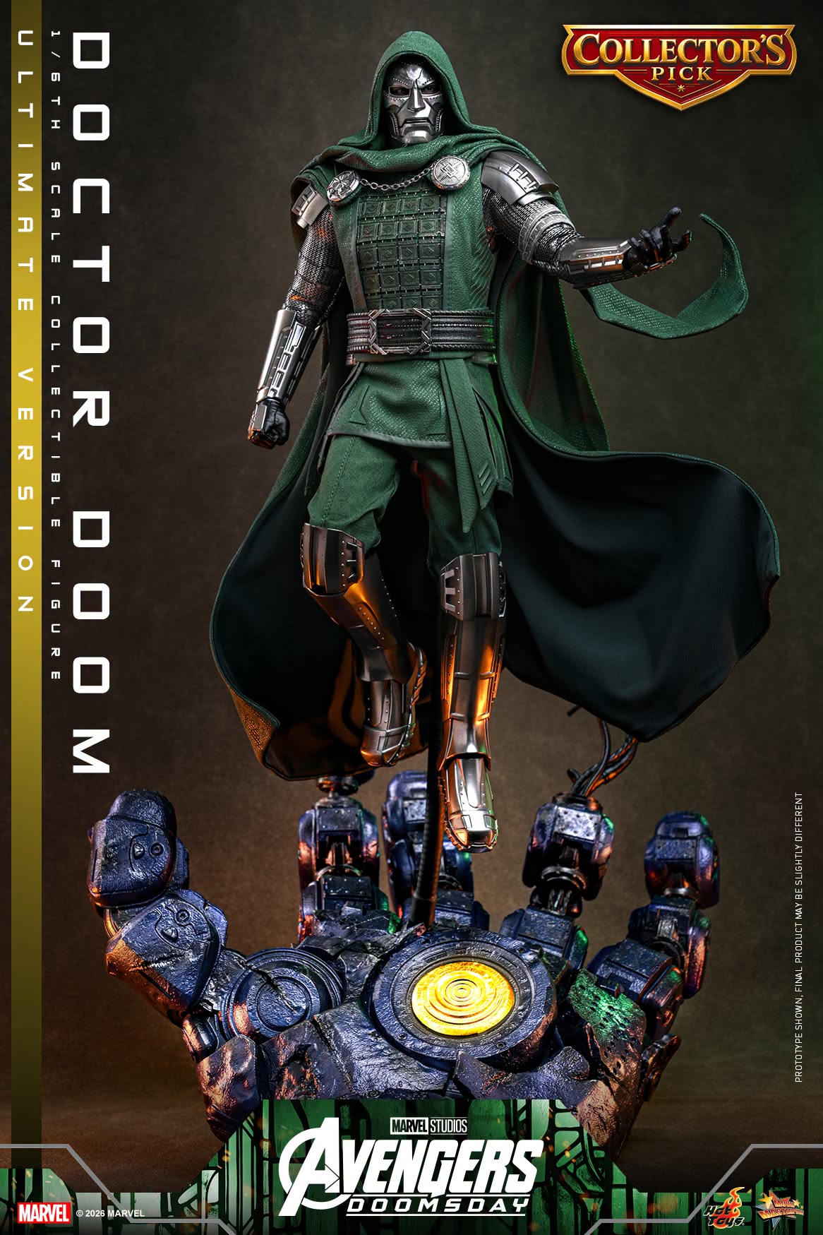 Doctor Doom (Ultimate Version) Sixth Scale Figure By Hot Toys