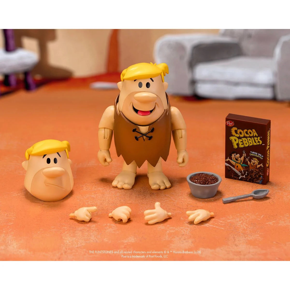 Cocoa Pebbles Barney Rubble Action Figure