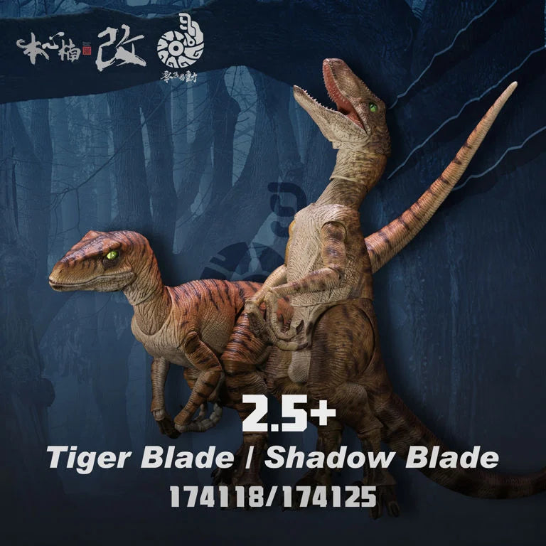 Zero-Set Easy Motion Raptor 2.5+ Shadow Blade Action Figure