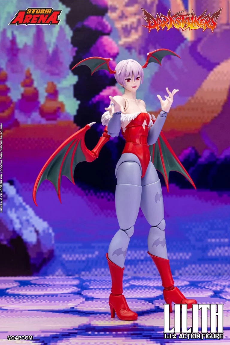 Darkstalkers Storm Arena Lilith 1/12 Scale Action Figure