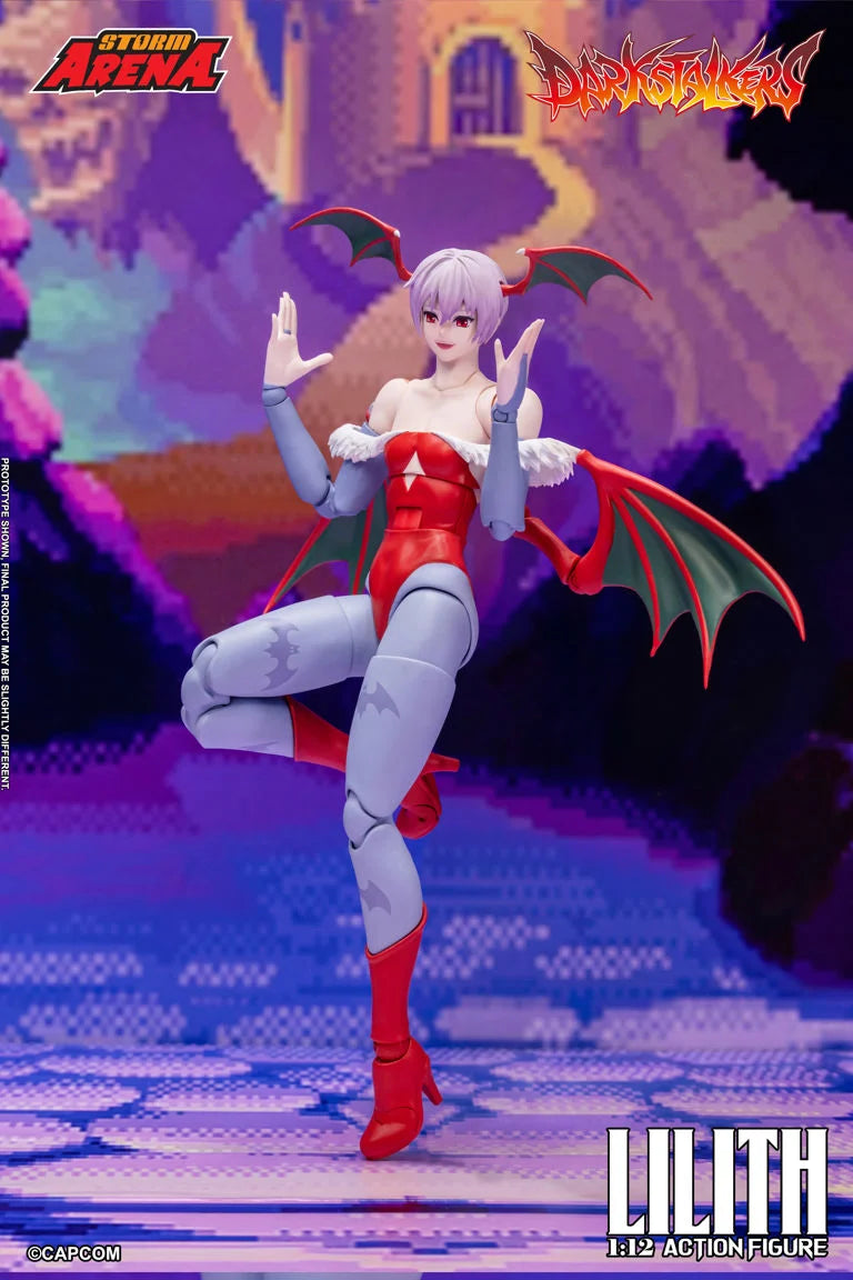 Darkstalkers Storm Arena Lilith 1/12 Scale Action Figure