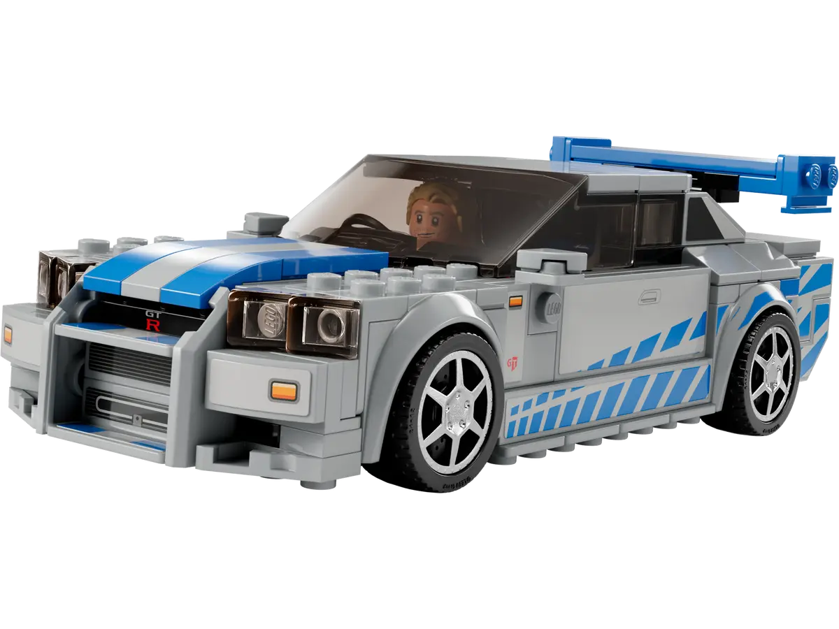 2 Fast 2 Furious Nissan Skyline GT-R (R34) | Lego Speed Champions 76917