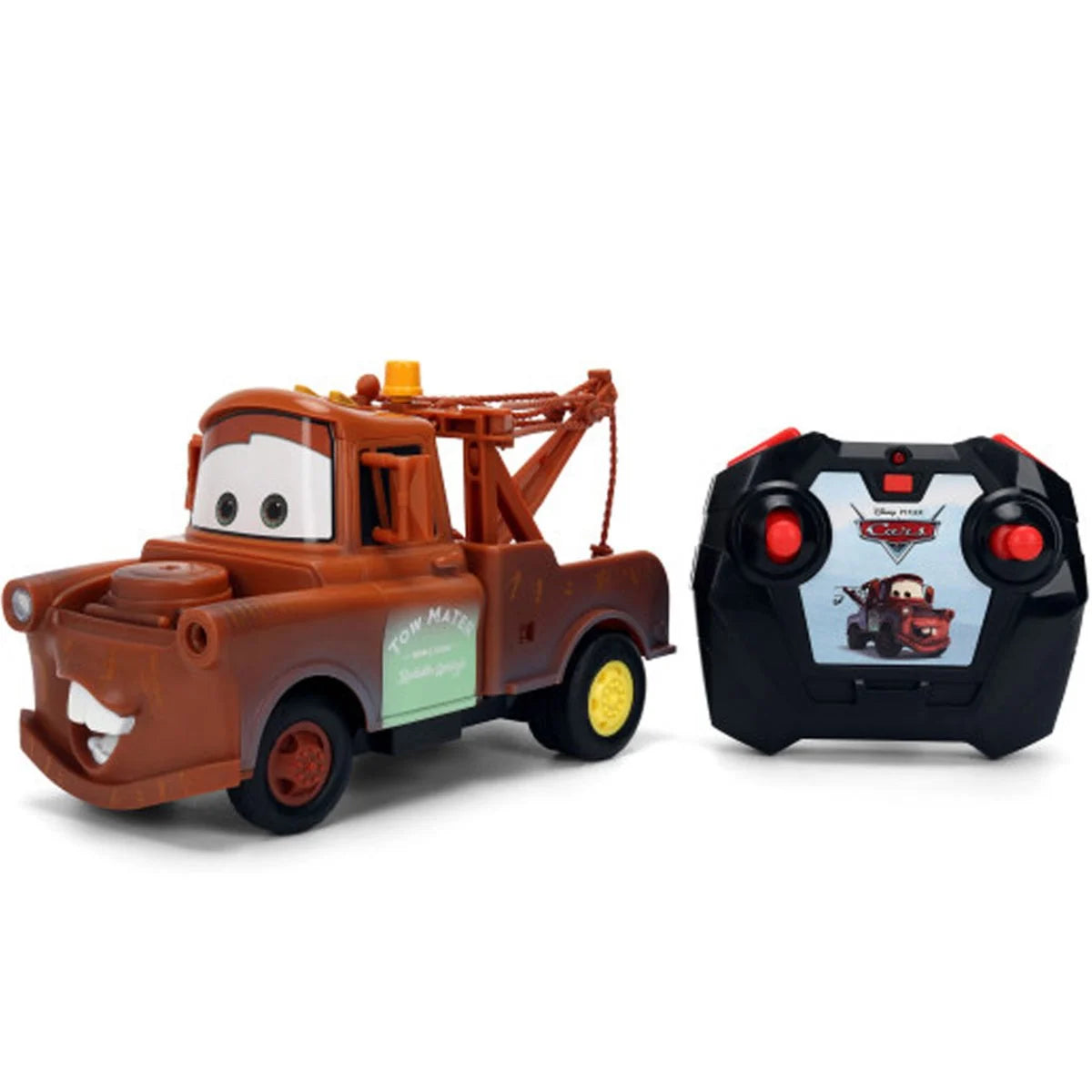 Cars Tow Mater Turbo Racer 1:24 Scale RC Vehicle By Jada Toys