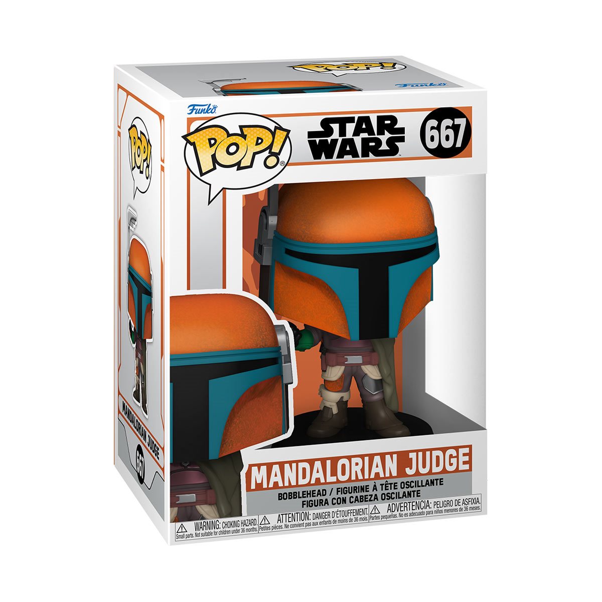 Star Wars: The Mandalorian Judge Vinyl Figure By Funko Pop!