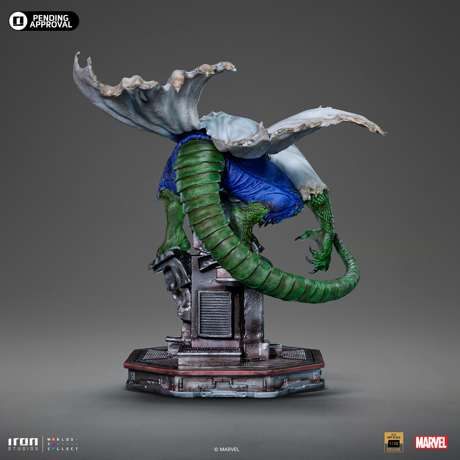 Lizard Statue by Iron Studios