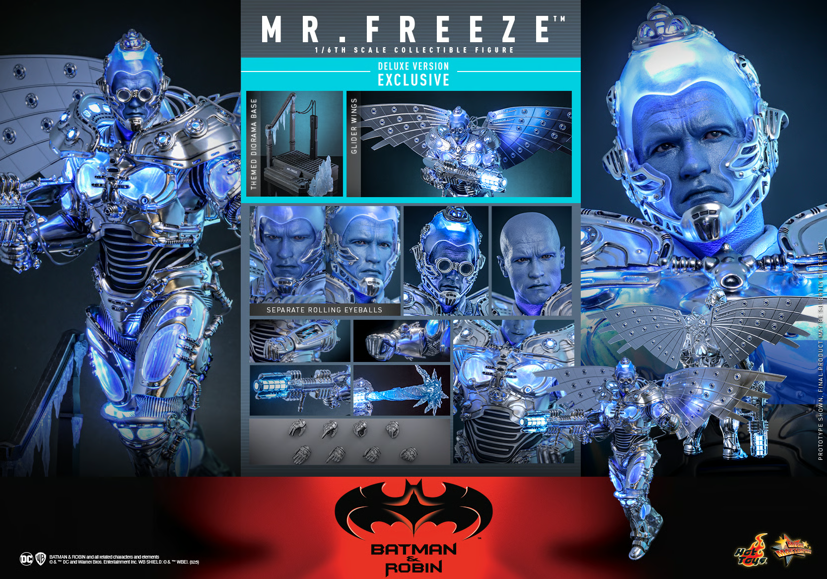 Mr. Freeze (Deluxe Version) Sixth Scale Figure by Hot Toys