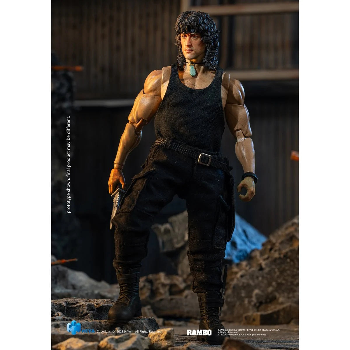 Rambo III Exquisite Super Series John Rambo 1/12 Scale Action Figure