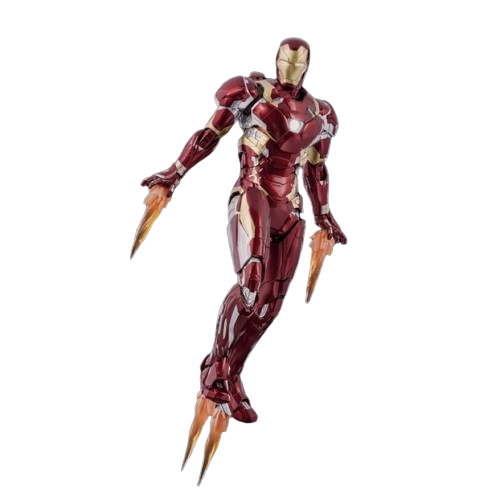 Avengers: Infinity Saga Iron Man Mark 46 DLX 1:12 Scale Action Figure By Threezero