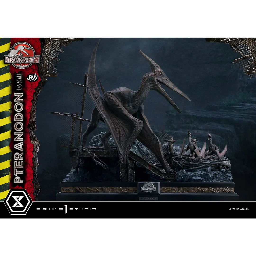 Jurassic Park III (Film) Pteranodon Bonus Version Statue By Prime1 Studios