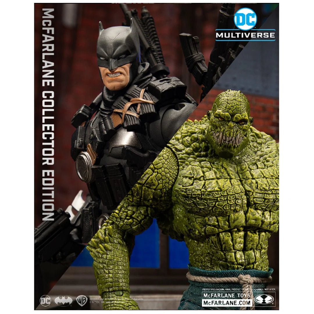 The Grim Knight vs Killer Croc (Dark Multiverse) 2 Pack Figure
