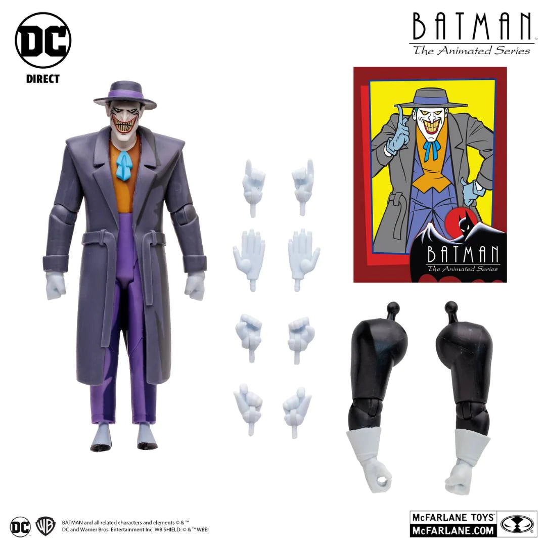 Dc Comic The Joker In Trench Coat (Batman: The Animated Series) By Mcfarlane