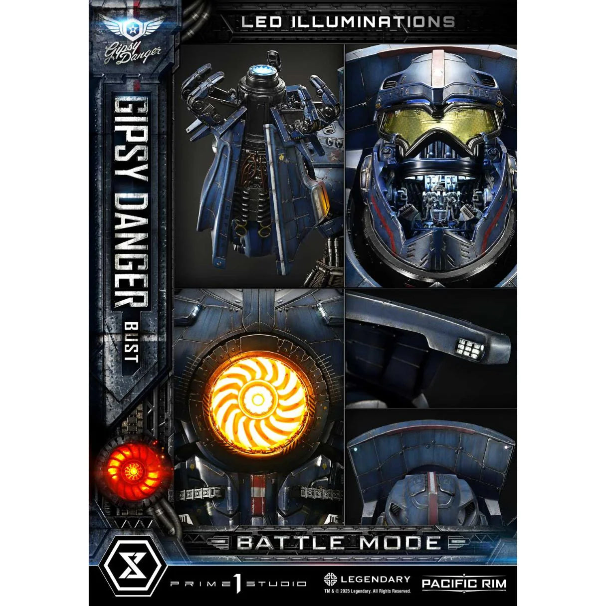 Gipsy Danger Battle Mode (Regular Version) Statue By Prime1 Studio