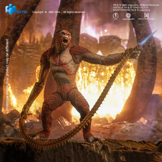 HIYA Exquisite Basic Series Godzilla x Kong The New Empire Skar King Action Figure