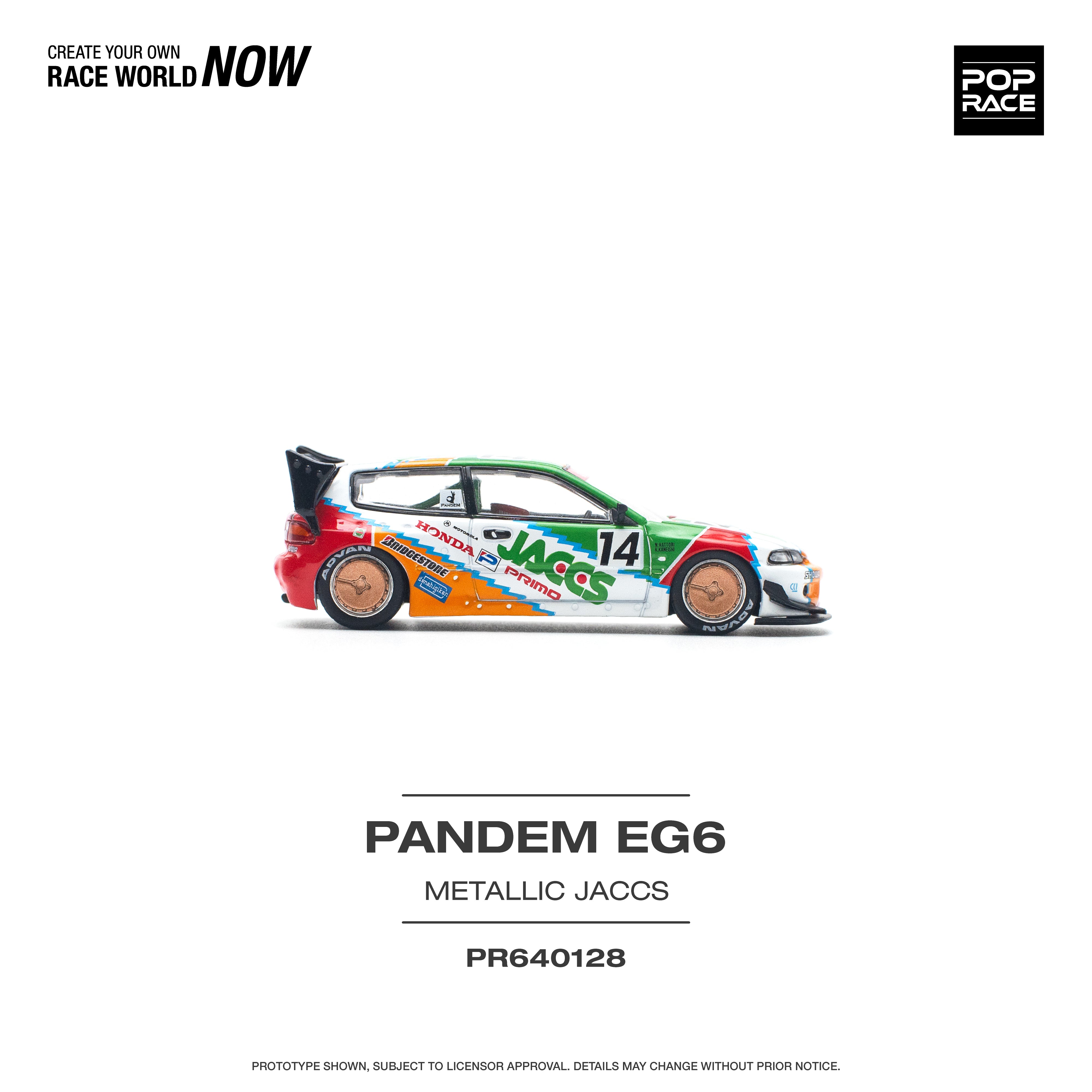 Pandem Civic EG6 v1.5 Metallic JACCS PR640128 by Pop Race