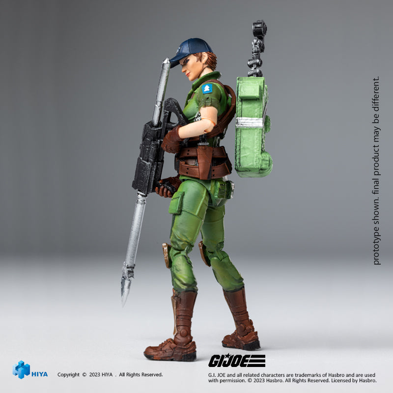HIYA Exquisite Mini Series 1/18 Scale G.I.Joe Lady Jaye Action Figure