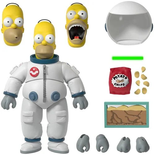 The Simpsons Ultimates Deep Space Homer 7-Inch Action Figure By Super 7