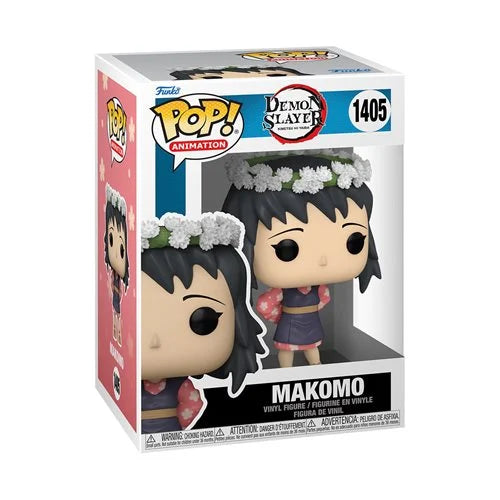 Demon Slayer Makomo (Flower Headdress) Vinyl Figure By Funko Pop!