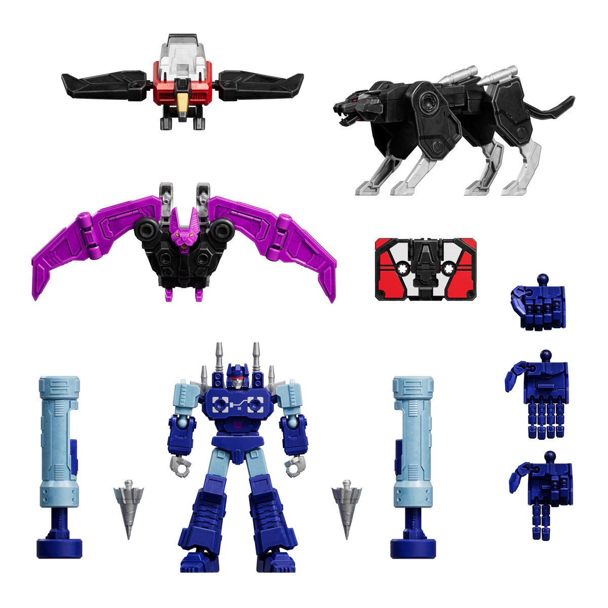 Blokees Transformers Action Edition G1 Soundwave AE03 Blokees Model Kit