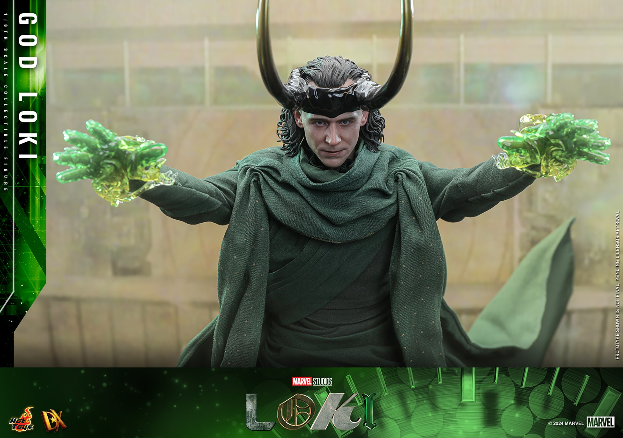 GOD LOKI Sixth Scale Figure by Hot Toys