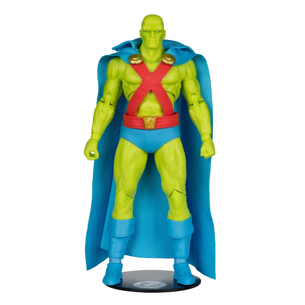 DC Direct Page Punchers Martian Manhunter Action Figure with comic