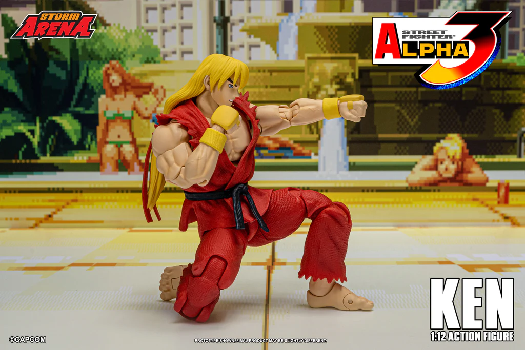 KEN STREET FIGHTER ALPHA 3 (STORM ARENA) 1/12 Scale By Storm Collectibles