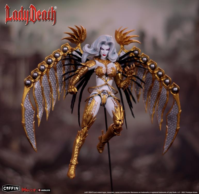 Lady Death Gold Version Action Figure