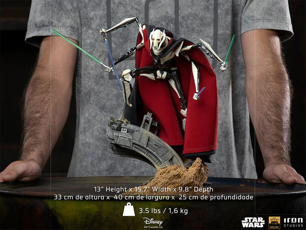 GENERAL GRIEVOUS DELUXE 1:10 Scale Statue by Iron Studios