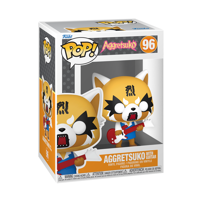 Aggretsuko with Guitar Funko Pop