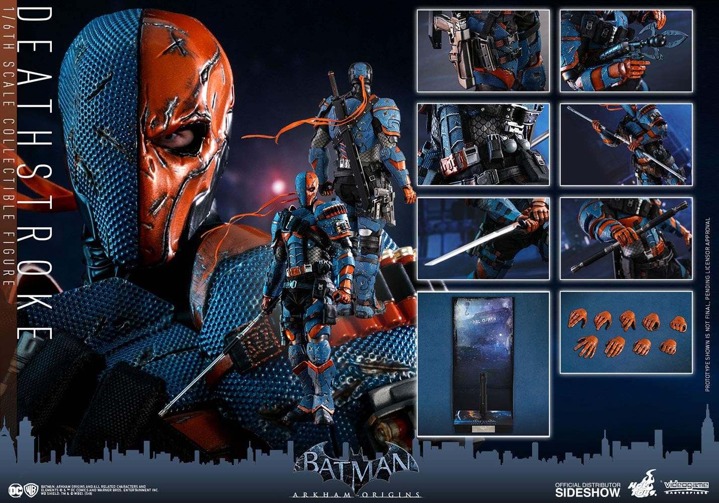 Deathstroke Sixth Scale Figure by Hot Toys