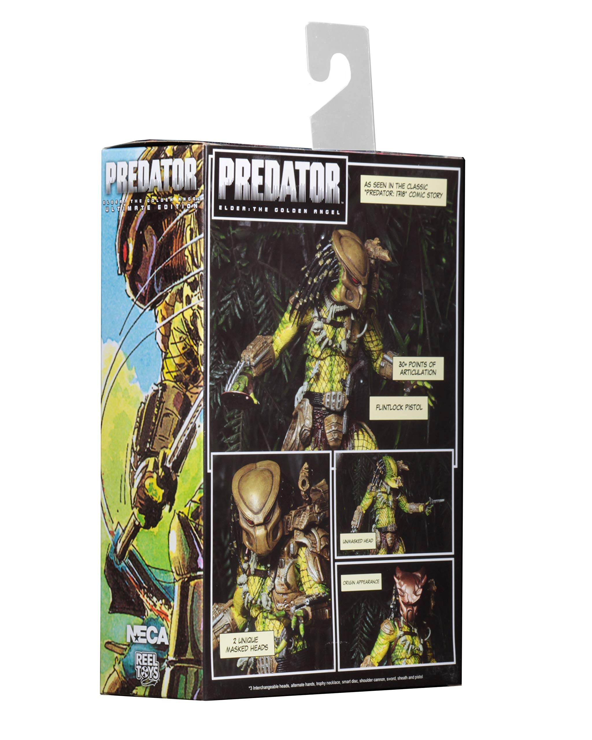 Predator Elder The Golden Angel Ultimate Edition Action Figure by NECA