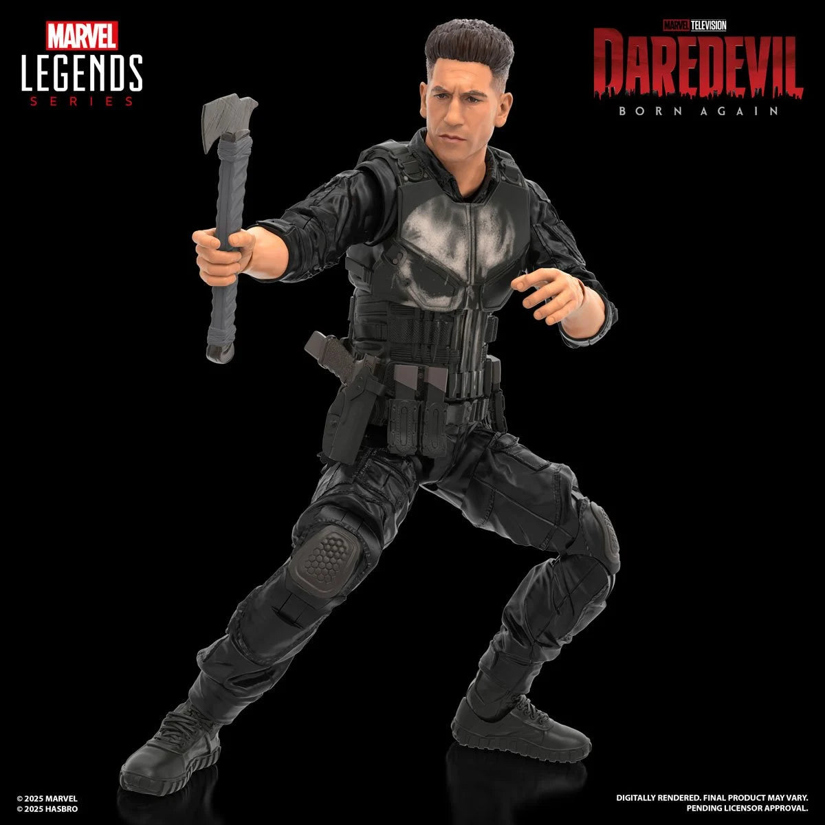Daredevil: Born Again Marvel Legends Punisher Action Figure