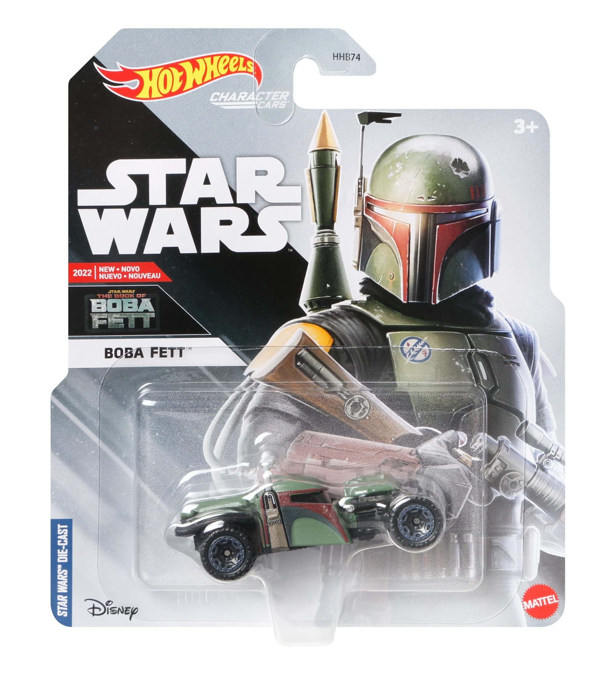 Star Wars Hot Wheels Character Cars Boba Fett