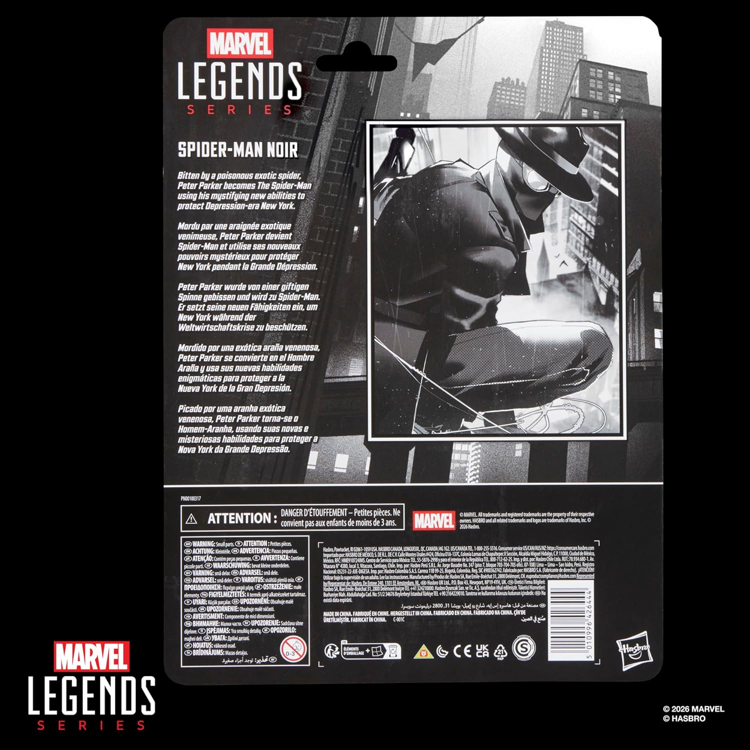 Marvel Legends Spider-Man Noir Action Figure Exclusive