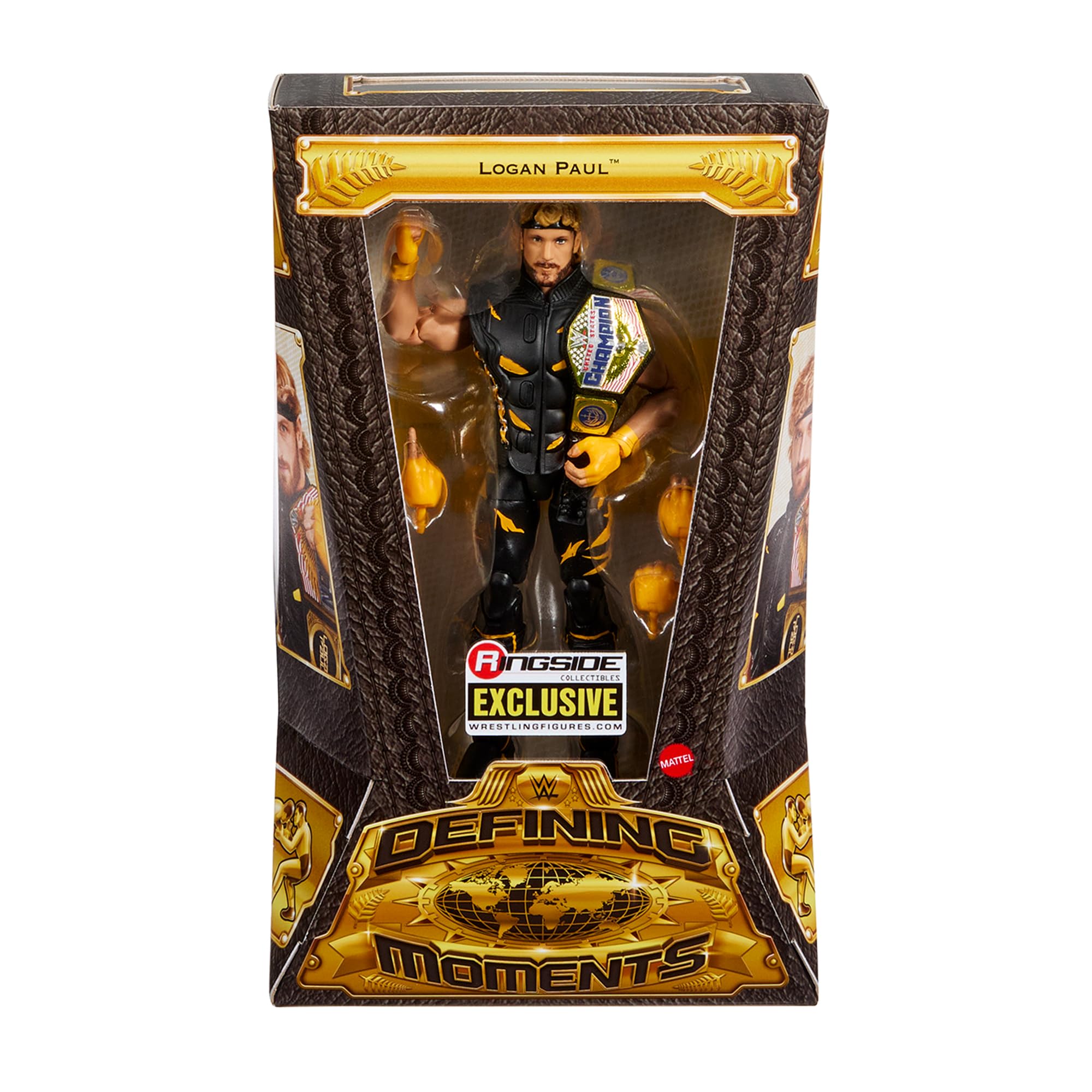 Logan Paul (US Title) WWE Defining Moments Ringside Exclusive Action Figure