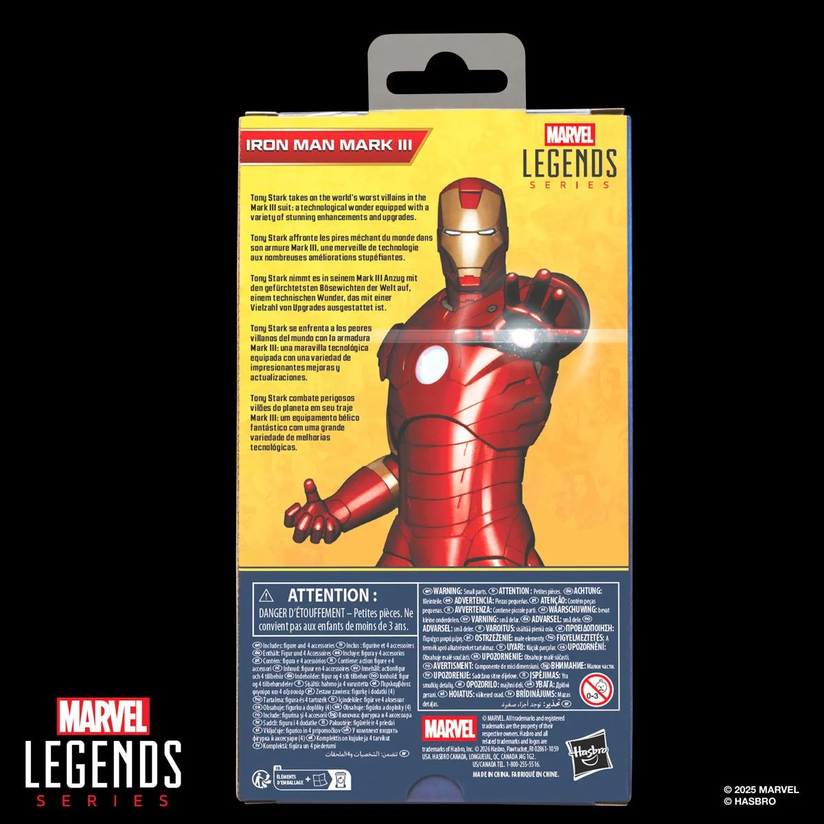 Iron Man Marvel Legends A-List Iron Man Mark III Action Figure