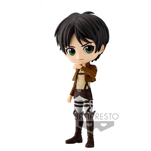 Q Posket Attack On Titan Eren Yeager By Banpresto