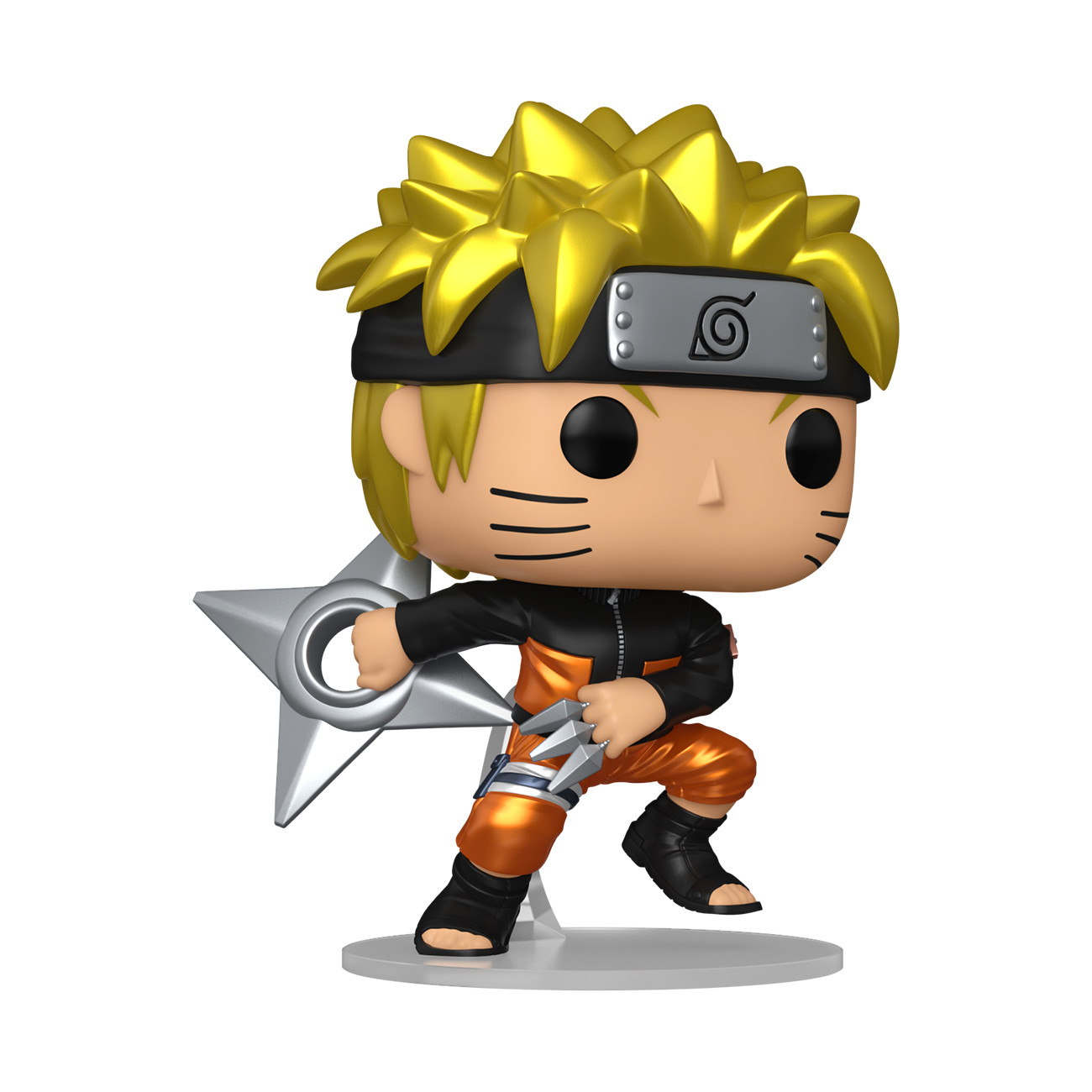 Naruto Uzumaki with Kunai & Shuriken Pop! (Chase)