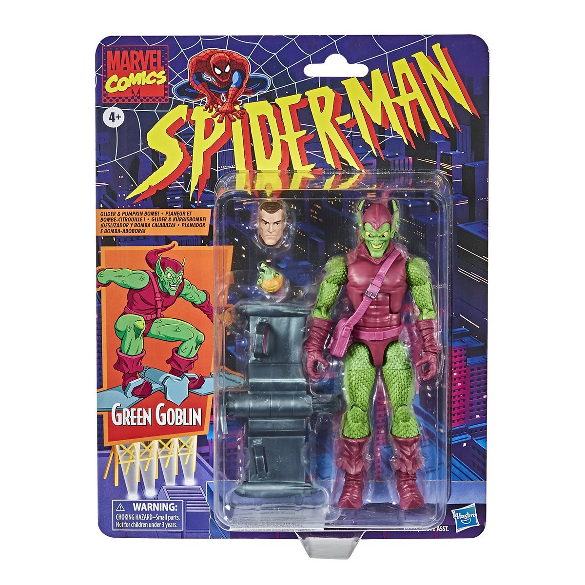 Spider-Man Retro Marvel Legends Green Goblin Action Figure