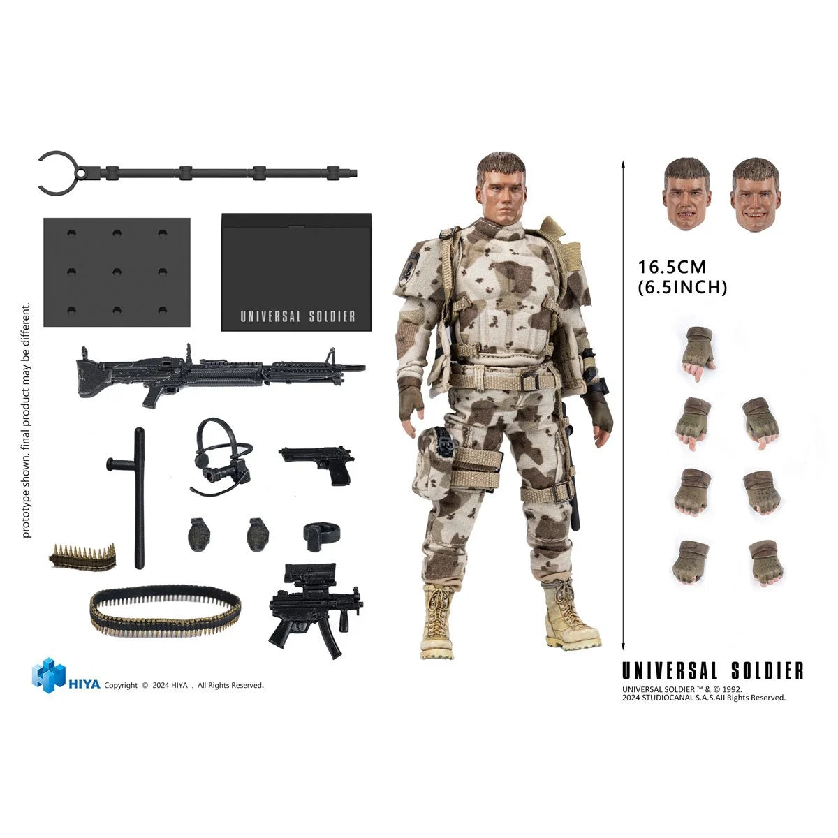 Universal Soldier Andrew Scott Exquisite Super Series Action Figure