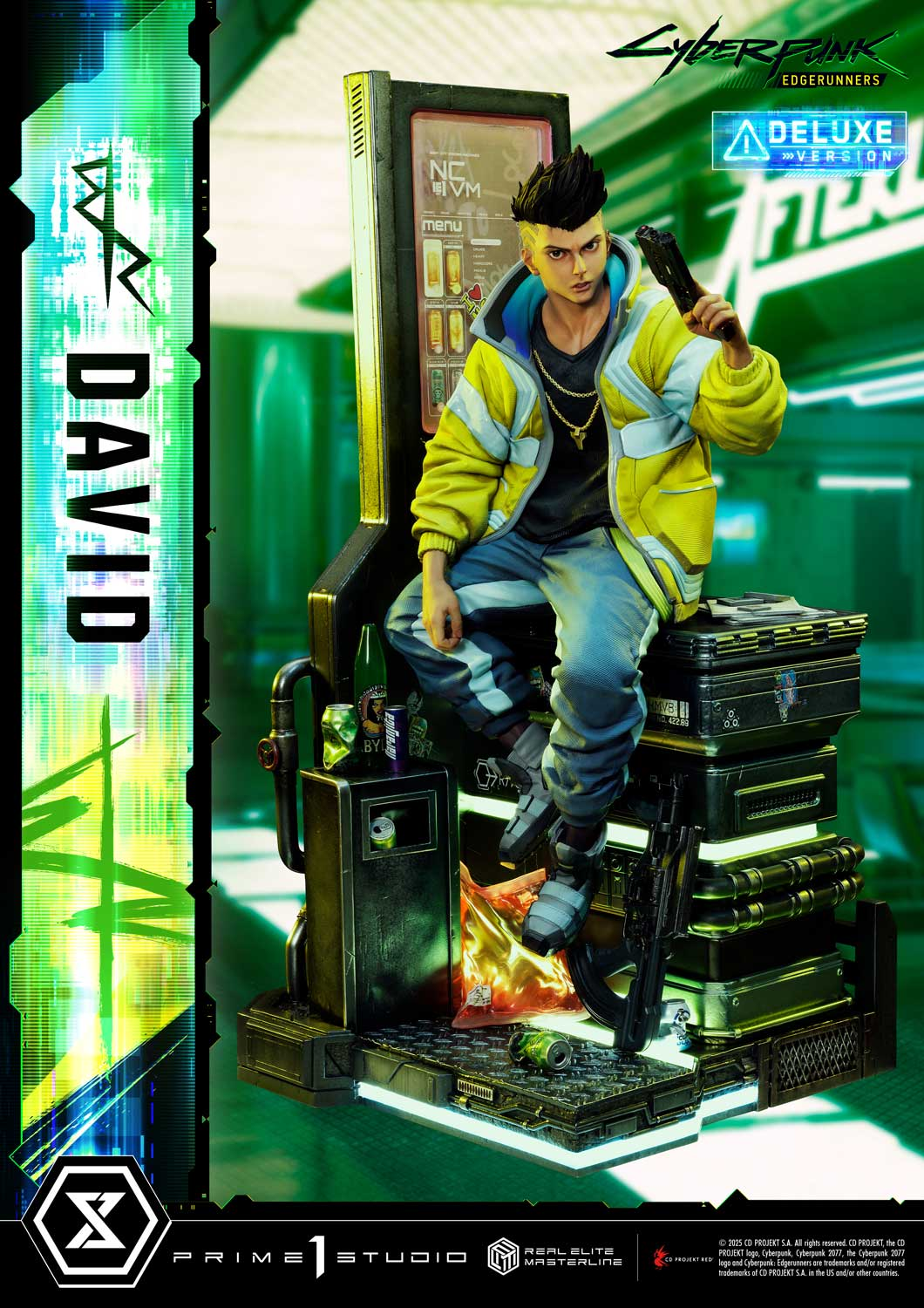 Cyberpunk Edgerunners David DX Bonus Version By Prime 1 Studio